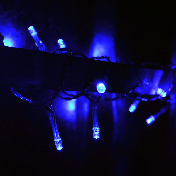 Waterproof Outdoor 100-1000LED Blue Christmas String Fairy Lights