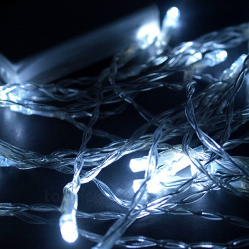 Battery Powered 20LED/40LED Static ON Cool White Fairy Lights