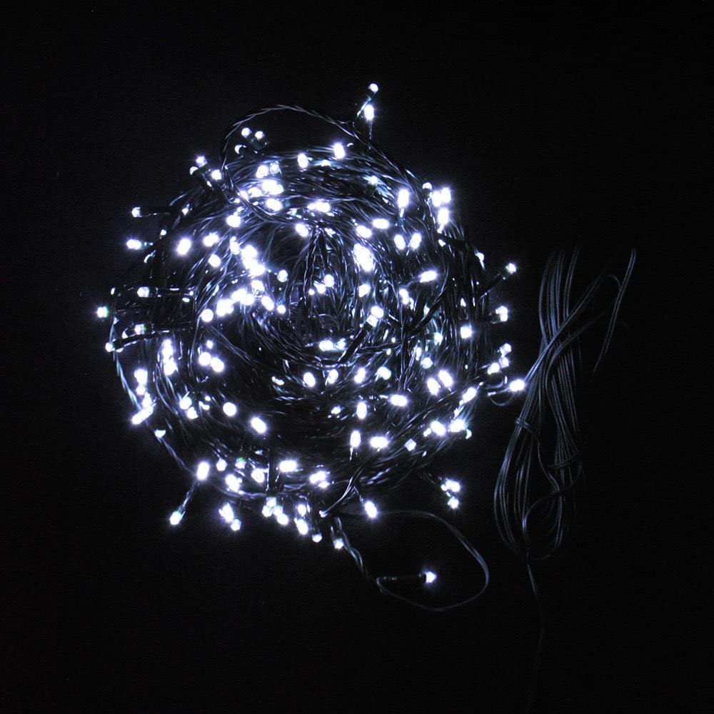 Waterproof Outdoor 100-1000LED Cool White Christmas String Fairy Lights
