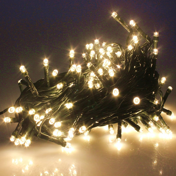 Waterproof Outdoor 100-1000LED Warm White Christmas String Fairy Lights