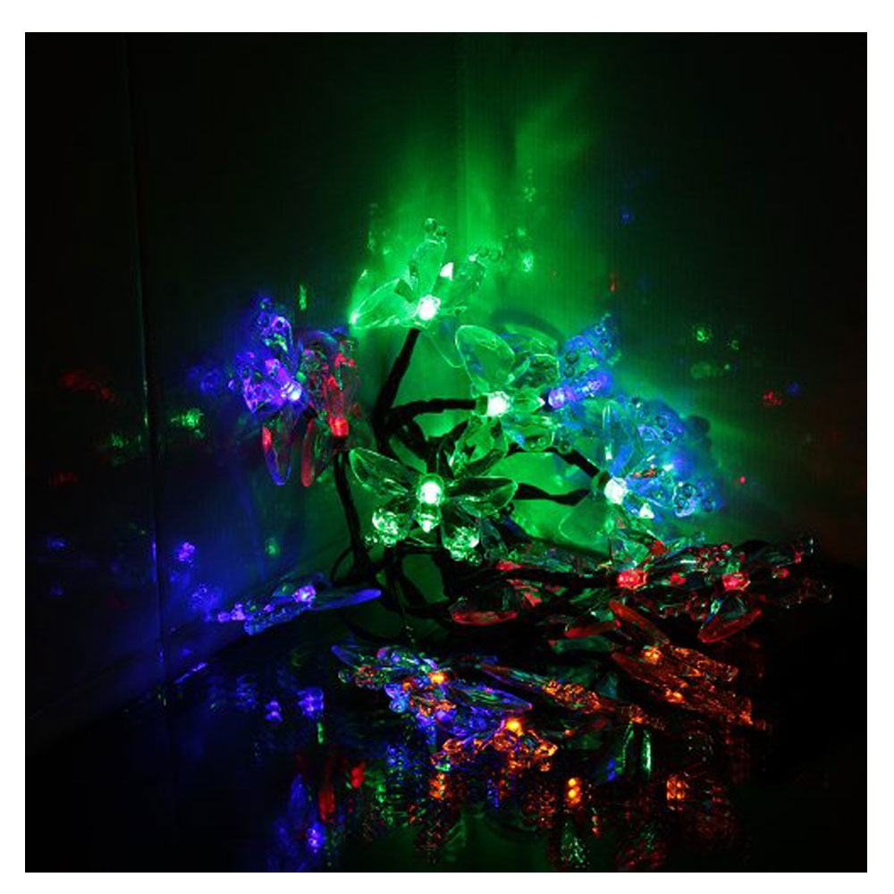 Battery Powered Multi Colour Butterfly 20/40LEDs Fairy Lights