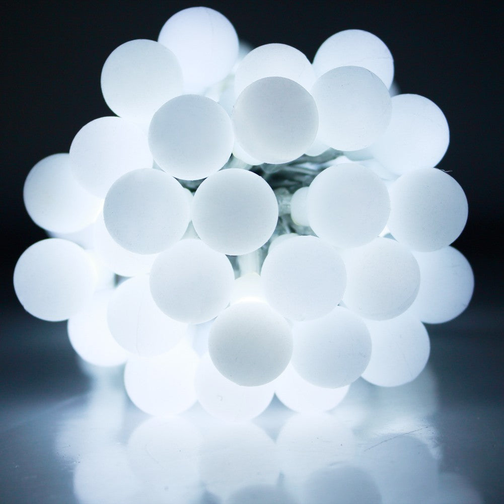 Waterproof 10M 100 LED Cool White Berry Ball Fairy Lights