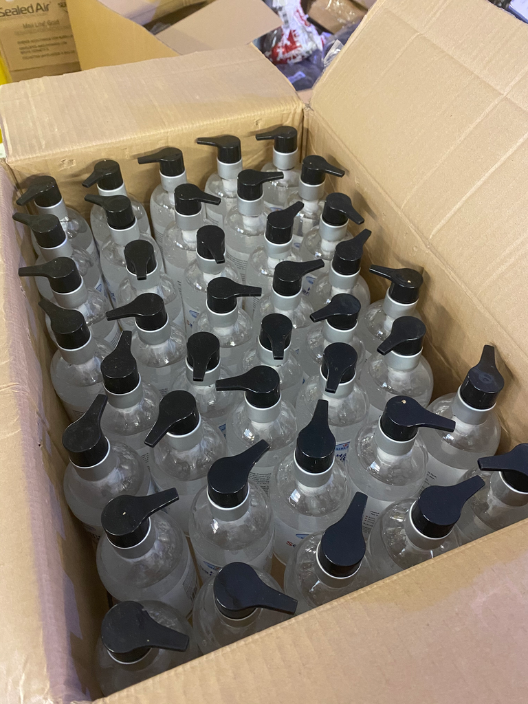 BULK 40x Bottles of Hand Sanitiser Gel 300ml Pump Head Family Pack 75% Alcohol Antibacterial Disinfectant