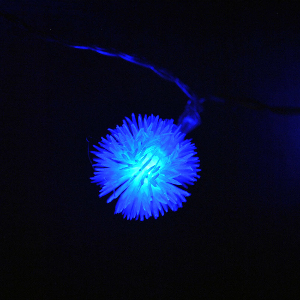 USB Powered 50LED 5M Snowball Indoor Blue LED Fairy Lights