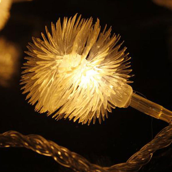 USB Powered 20LEDs 2M Warm White Snowball Shape Indoor LED Fairy Lights