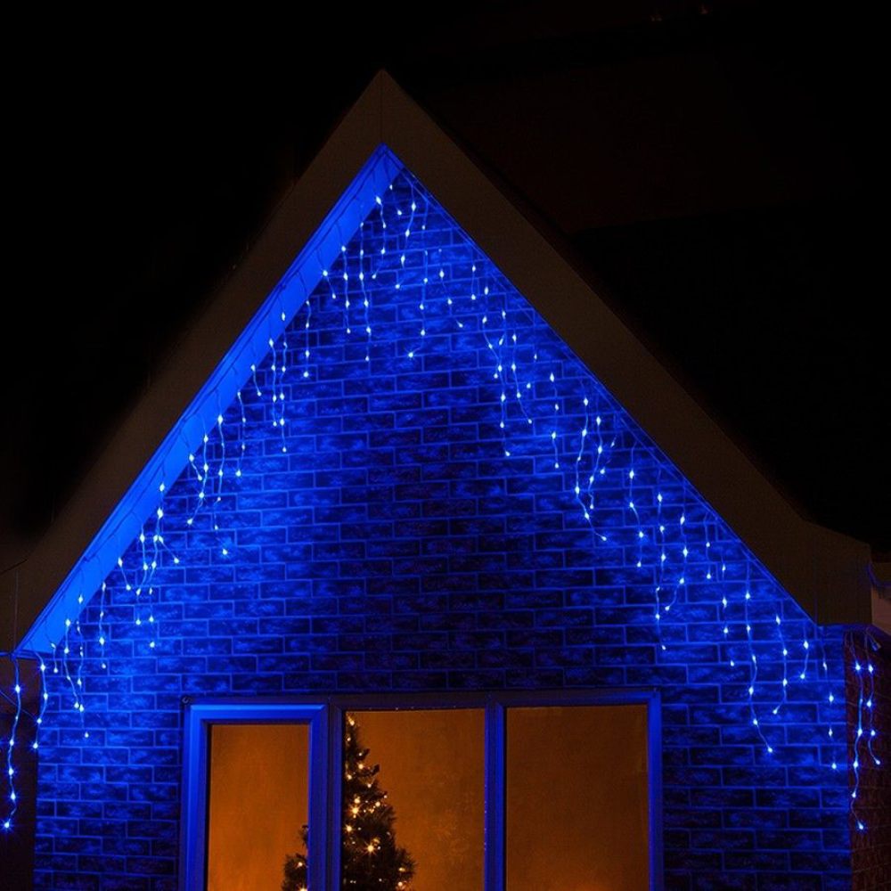 4M 6M 10M 20M 120 300 400 800LED Blue Icicle Indoor Outdoor LED Fairy Lights