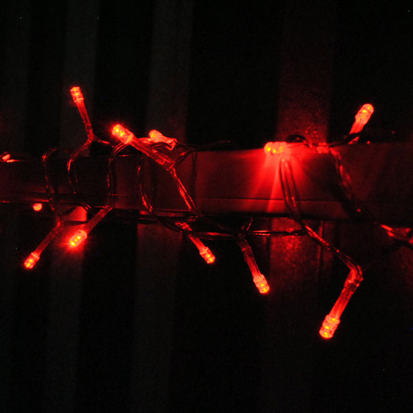 Battery Powered 20LED/40LED Static ON Red Fairy Lights