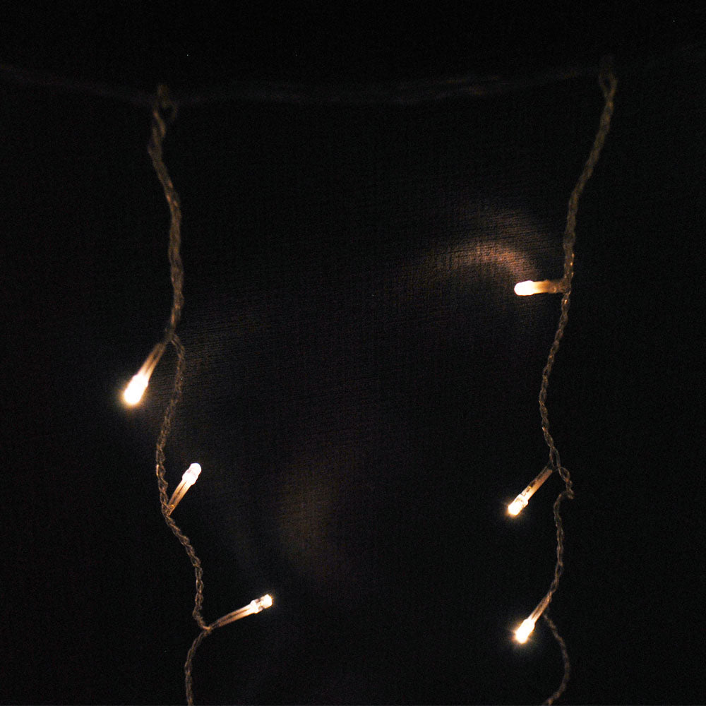 6M/10M 120/300/400/800 LED Icicle Christmas Fairy Lights (Warm/Cool/Blue/B&W - Foto 12